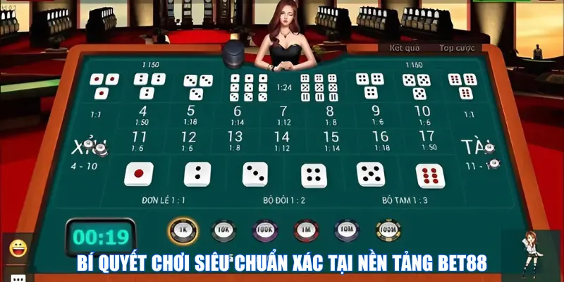 Bí quyết chơi siêu chuẩn xác tại nền tảng BET88